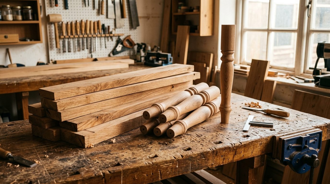 Masif Ahşap Sandalye: Metal ve MDF Karşısında
